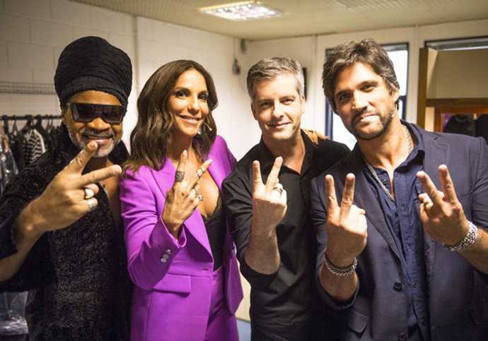 Técnicos do 'The Voice Kids'(Renato Rocha Miranda/TV Globo)